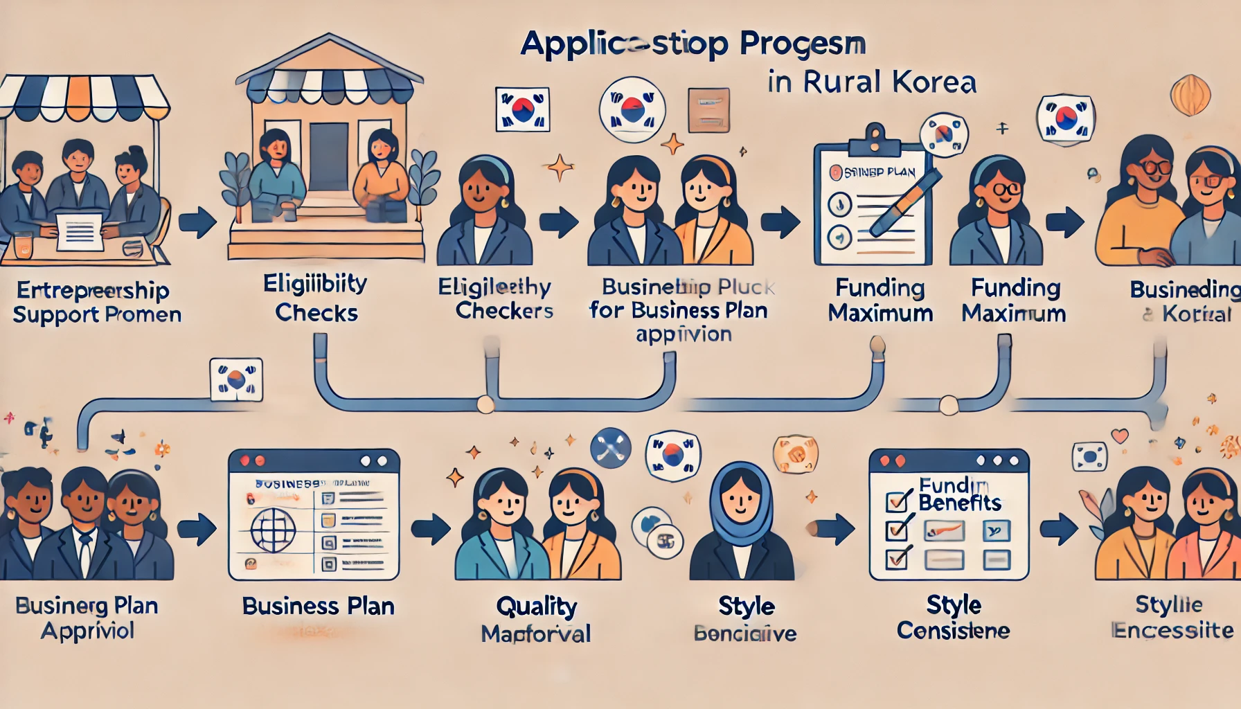 농어촌 다문화 여성 창업 지원 필수 조건