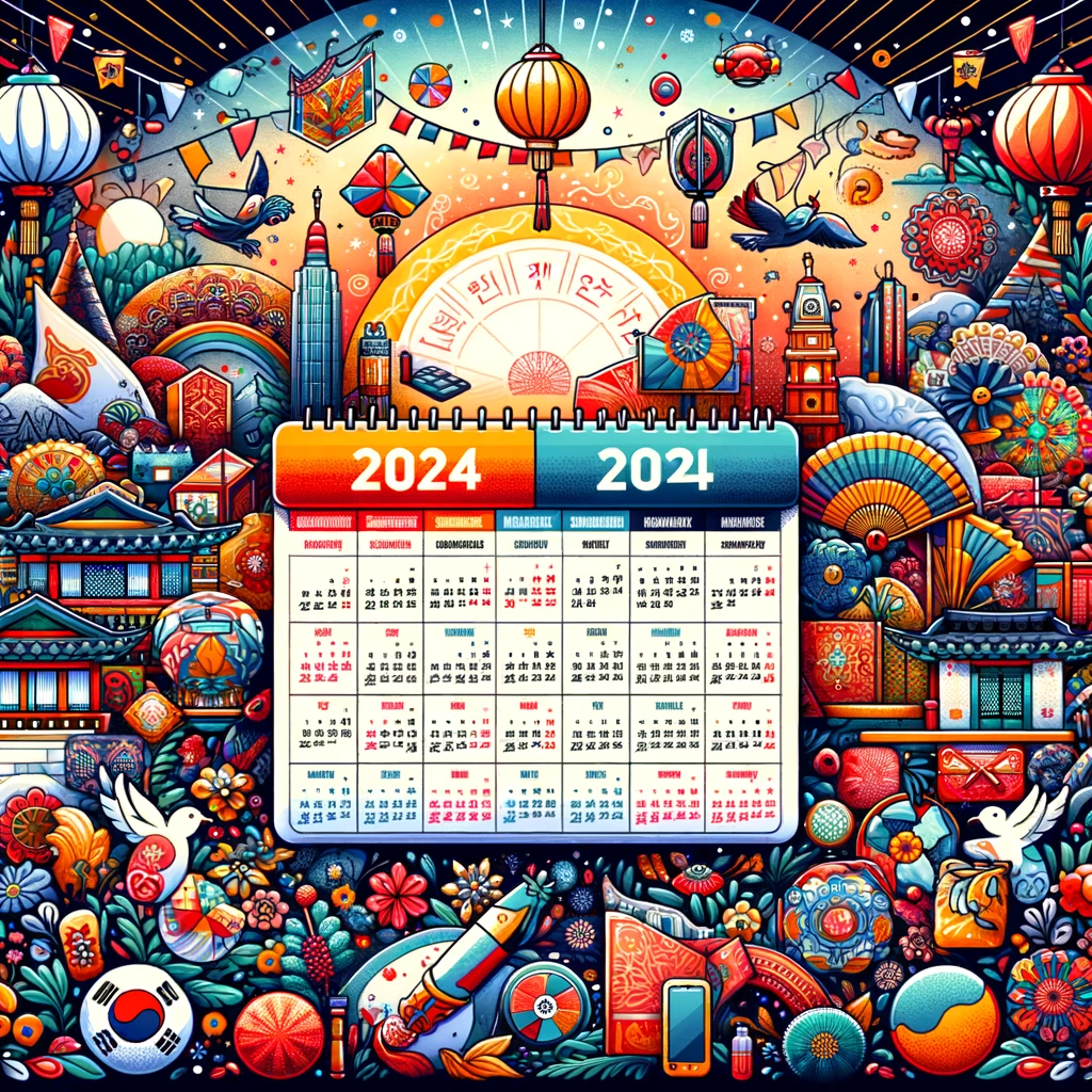 2024년 한국의 공휴일과 대체공휴일: 완전 가이드