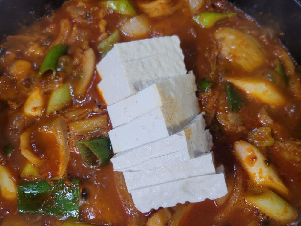 김치찌개 맛있게 끓이는법 두부