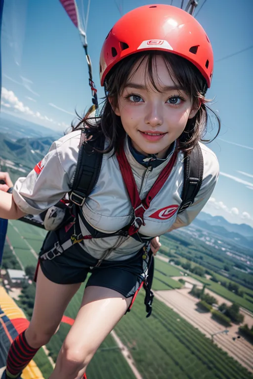 Stable diffusion AI Picture-Paragliding
