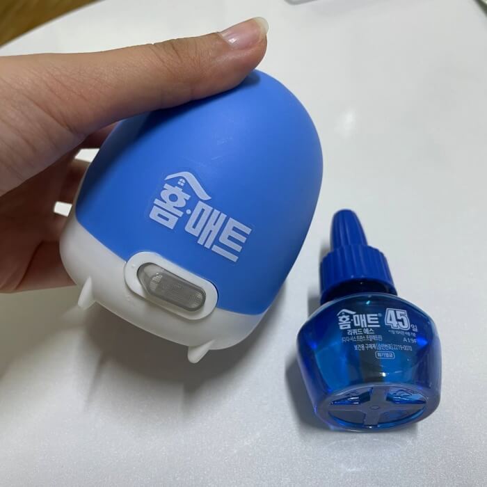 기구본체와 액체병