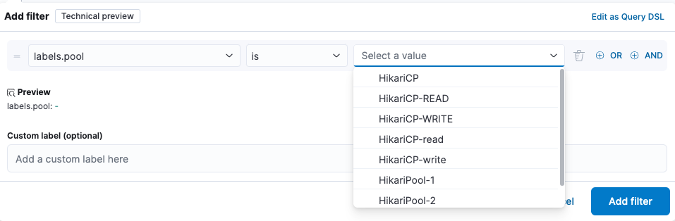 Kibana Dashboard Visualization