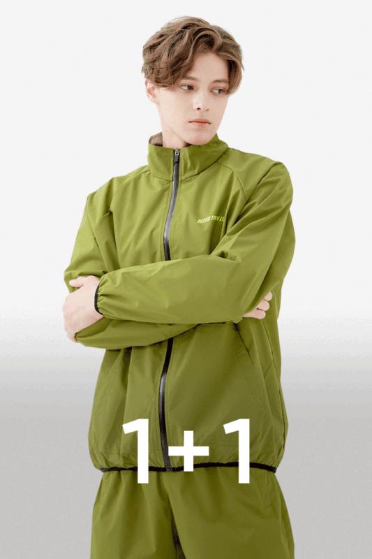 부스터슈트 다이어트 땀복 재킷 1+1