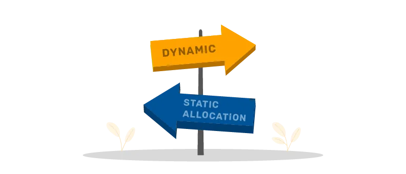 정적 자산 배분과 동적 자산 배분