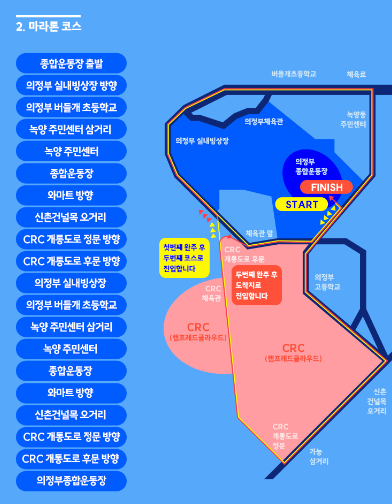 이봉주, 이춘애와 함께하는 CRC 문화 마라톤 축제