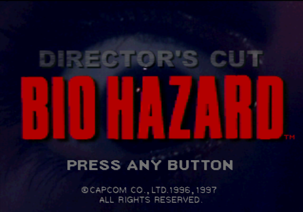  캡콤 / 서바이벌 호러 - 바이오하자드 디렉터즈 컷 バイオハザード ディレクターズカット - Biohazard Director's Cut (PS1)