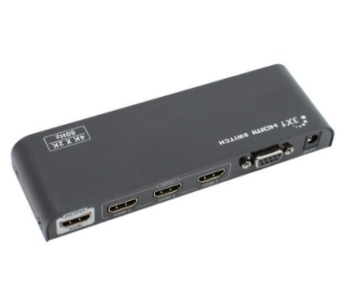 모니터 분배기 선택기 - 넥시 HDMI 3:1 선택기 유전원 NX-LKV301 NX785