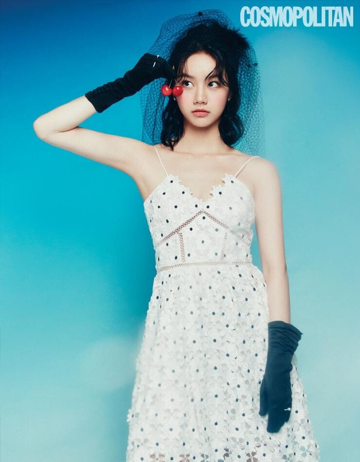  걸스데이 혜리 코스모폴리탄 화보 사진과 비하인드 사진