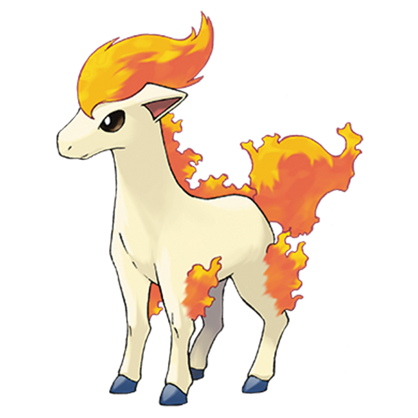  [포켓몬도감]  No. 077 포니타 Ponyta #077