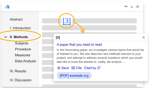 연구자와 일반 독자 모두를 위해 PDF 문서 읽기를 혁신(이미지출처- Google Blog)