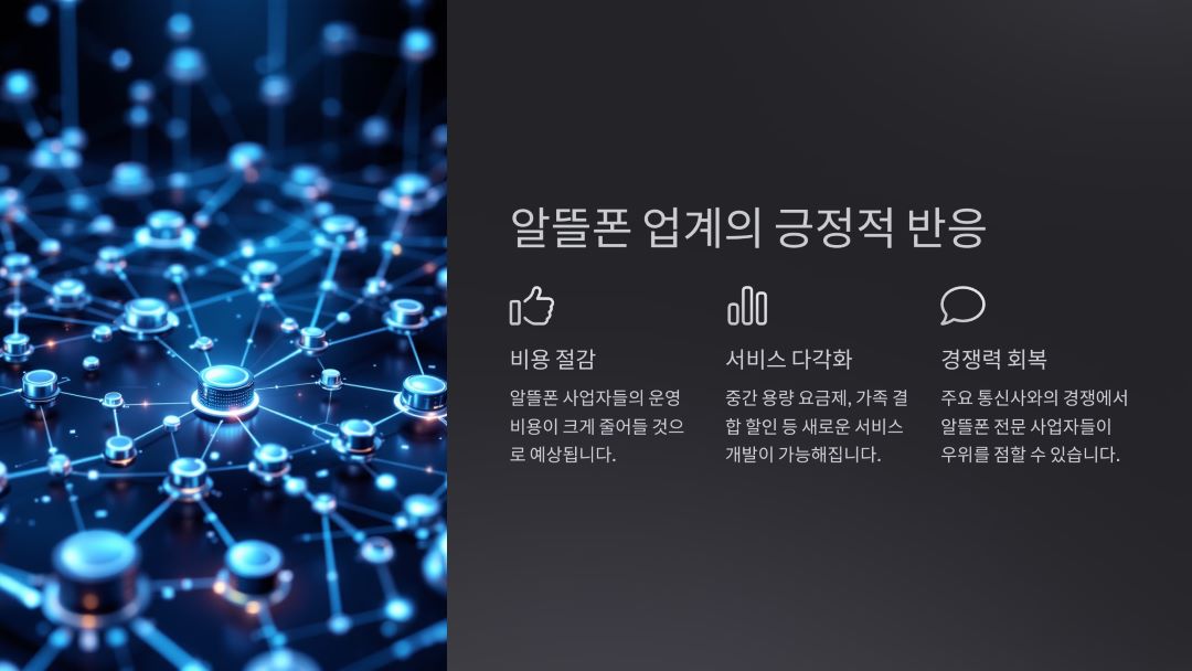 알뜰폰 업계의 긍정적 반응과 기대