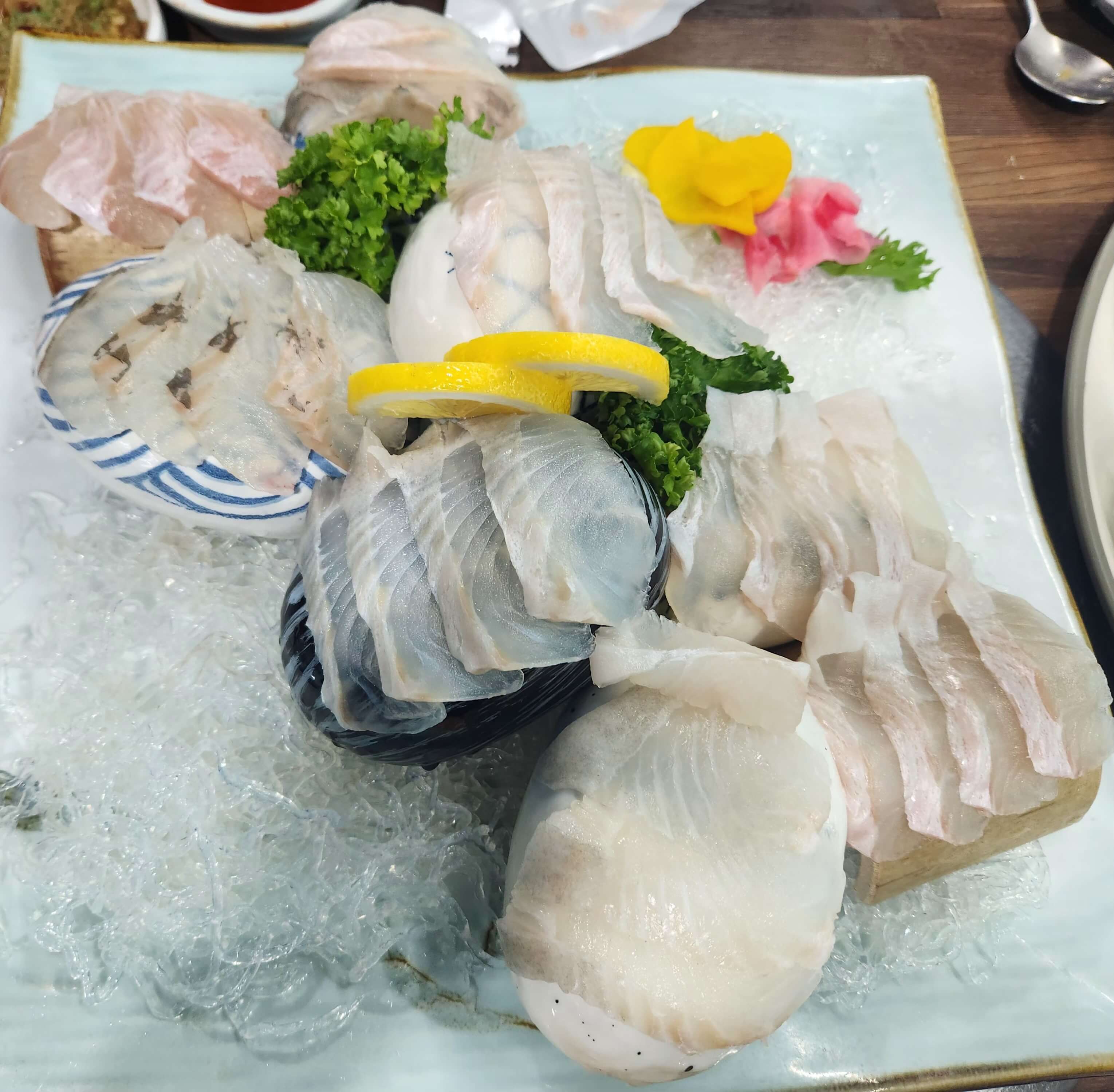 건영수산2호점 도다리회