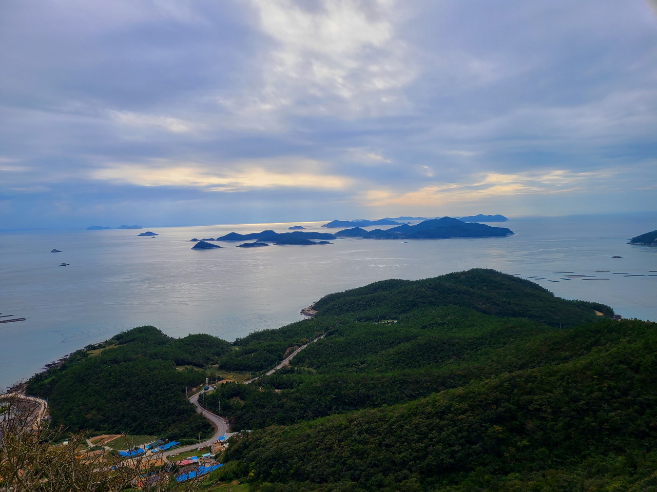  진도 하조도 돈대봉 [산행리~돈대봉~유토마을]