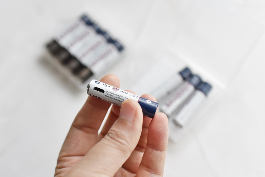 : 바스만 AA건전지, AAA건전지 USB충전식건전지 10