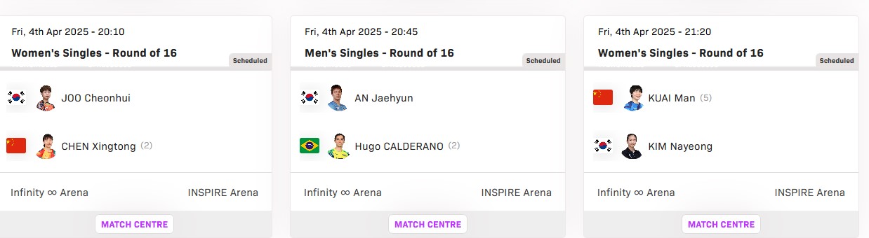 MATCH-SCHEDULE