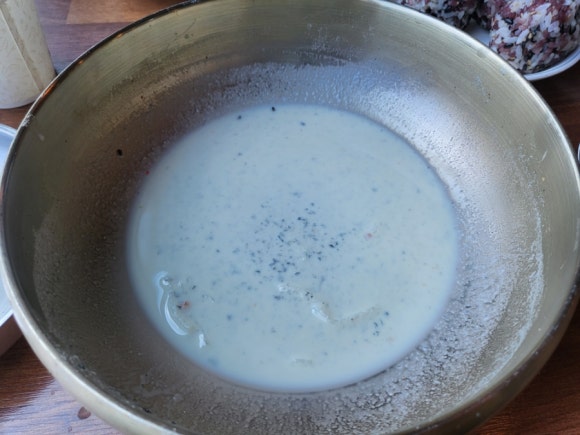 백엄마팥칼국수 이미지