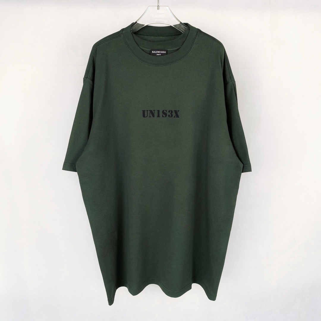  [BALENCIAGA] 발렌시아가 유니섹스 반팔 티셔츠 657059 TKV97 3010