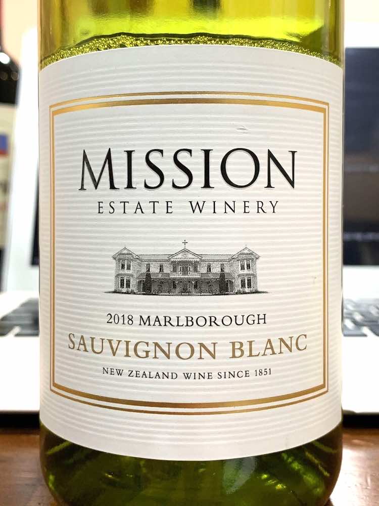 Mission Estate Winery Sauvignon Blanc 2018