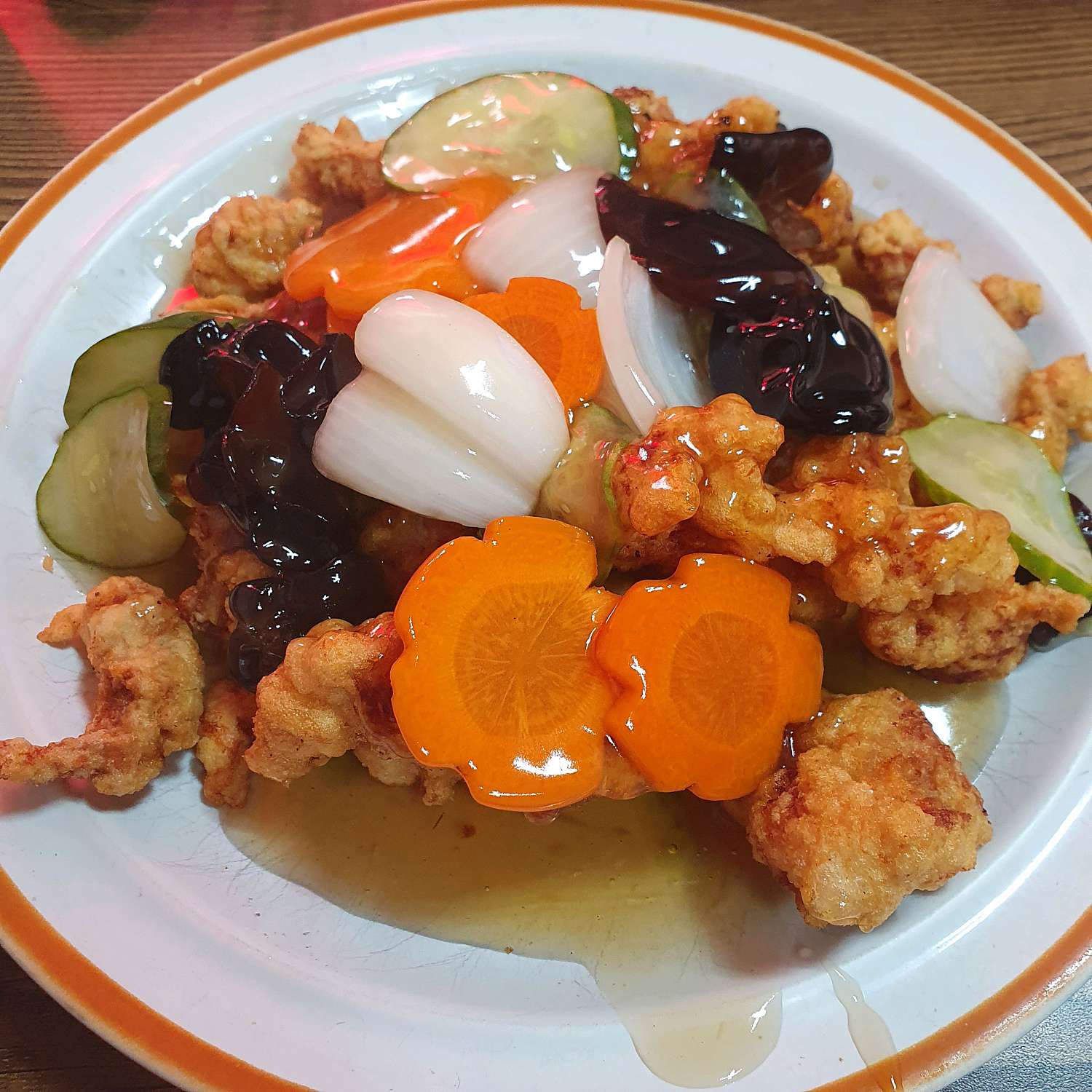 극한직업 평택 백년식당 탕수육 메뉴 사진