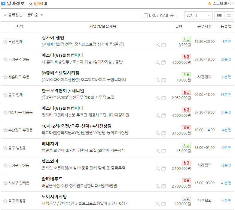 부산-알바-일자리-채용정보