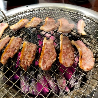 숯불 오리구이