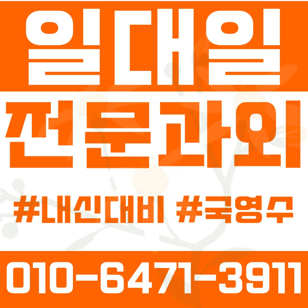 고양시 화정동 초등영어과외 중학생수학과외 선행 예습 복습