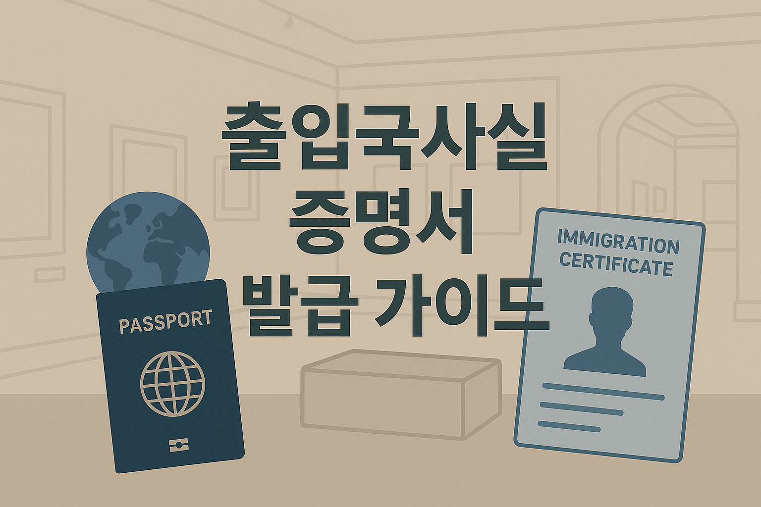 출입국사실증명서 발급 가이드