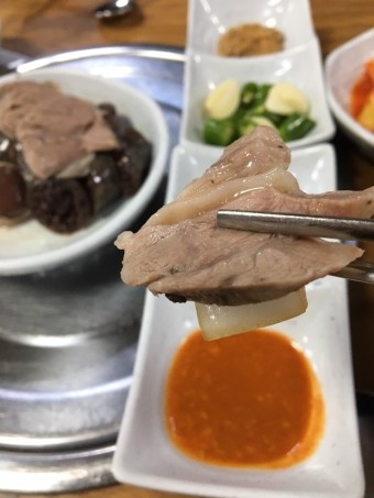 순대모둠 내장국밥