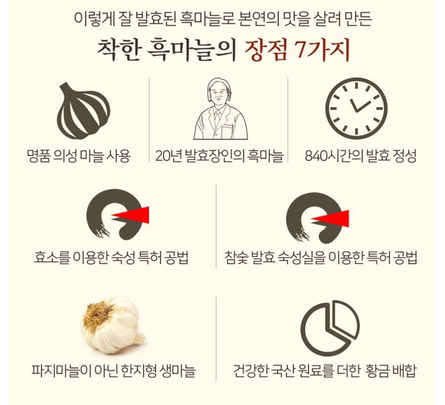 흑마늘의 장점 7가지