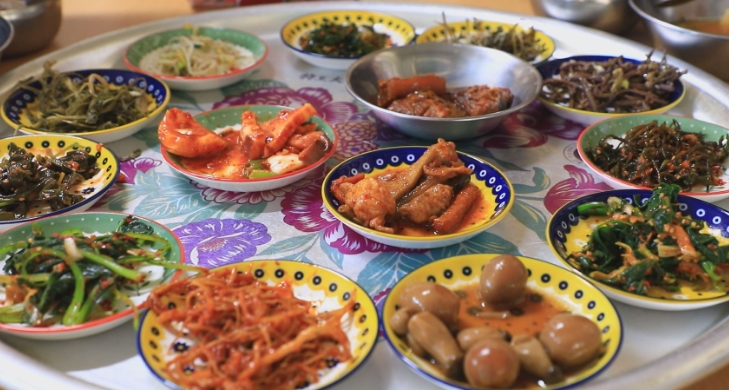 한국기행-양평-백반-오경숙할머니밥집-가정식나물반찬