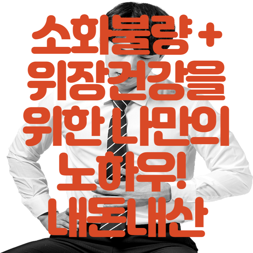  소화불량 + 위장건강을 위한 나만의 노하우! 내돈내산
