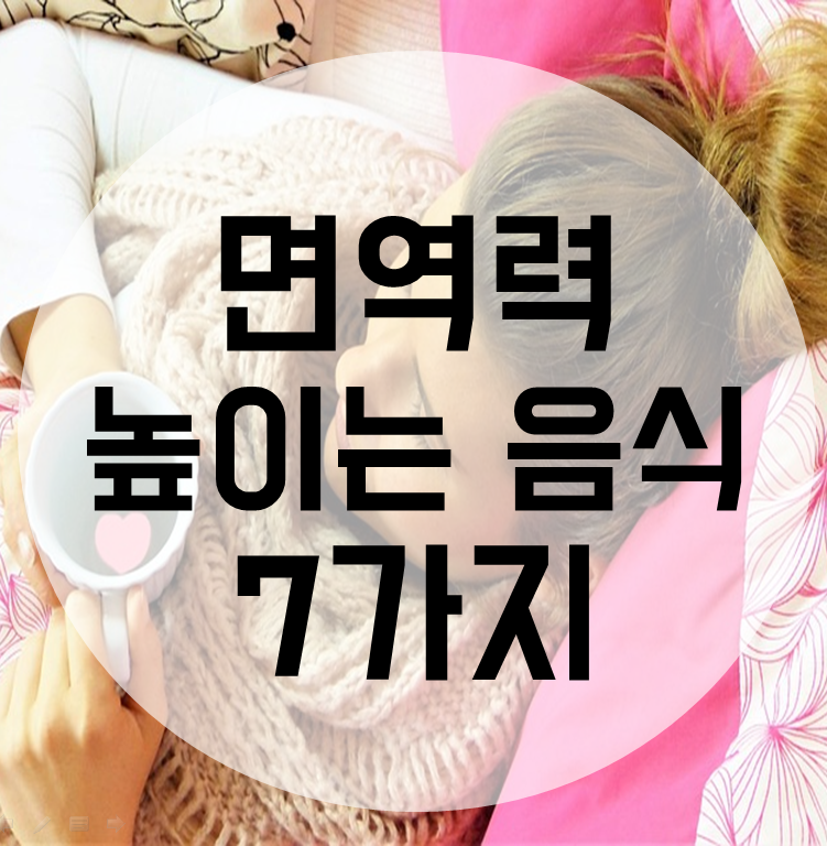  면역력 높이는 음식 7가지