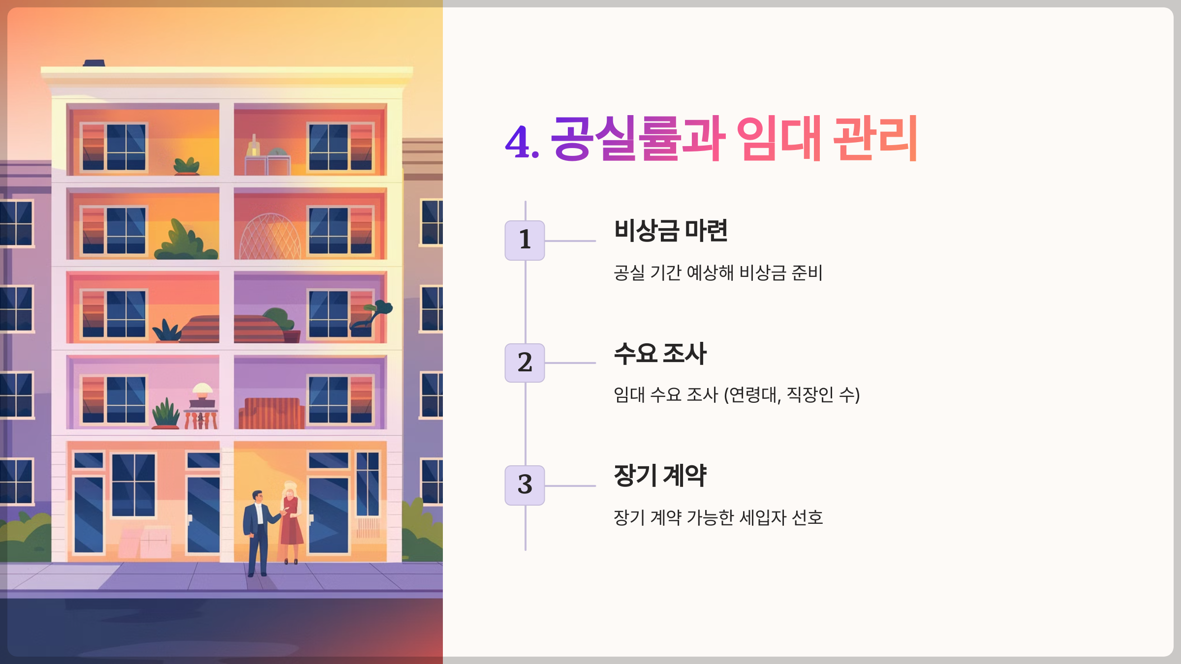 공실률과 임대 관리