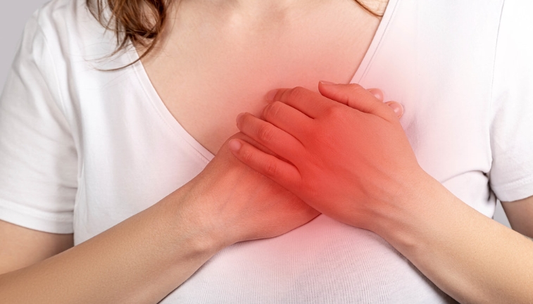 가슴통증과 유방암의 관계