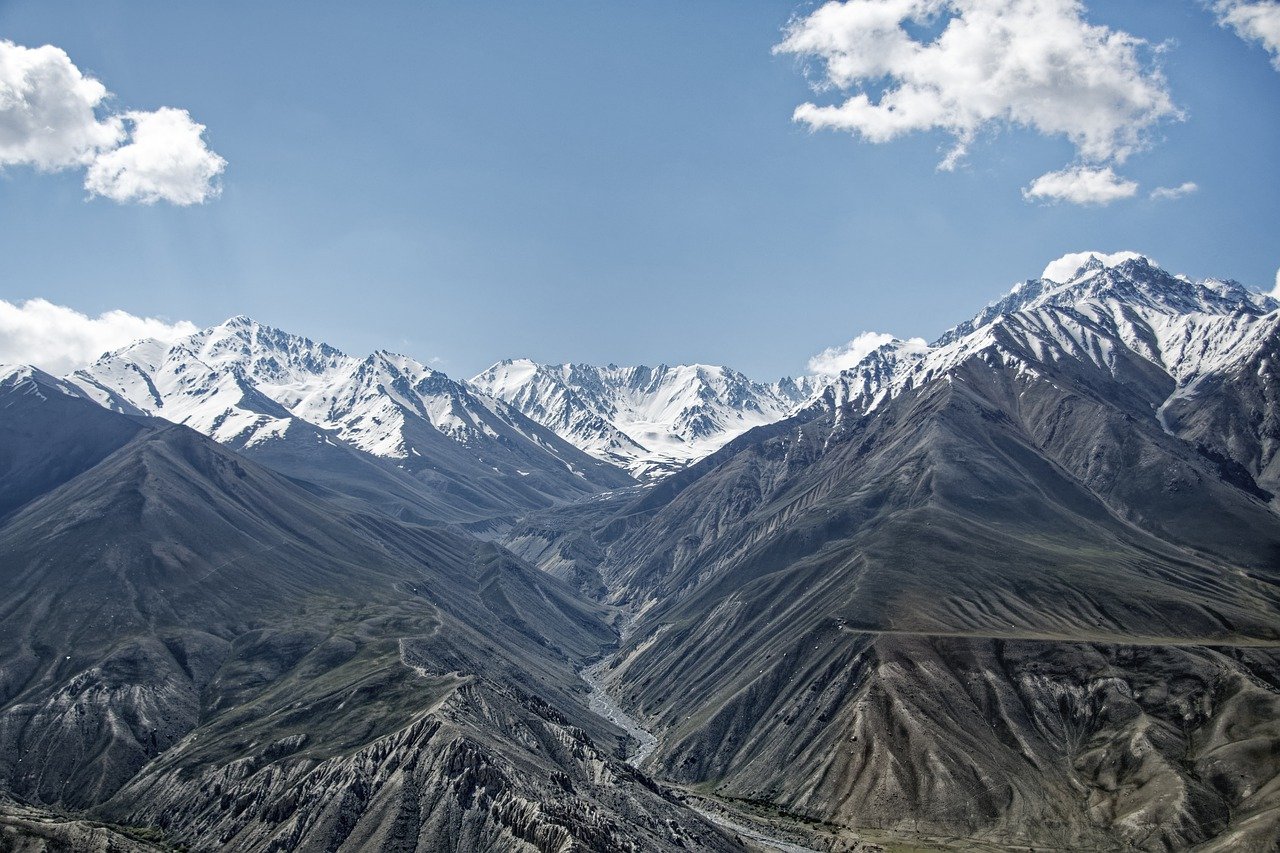 아프가니스탄 산악 지대 사진