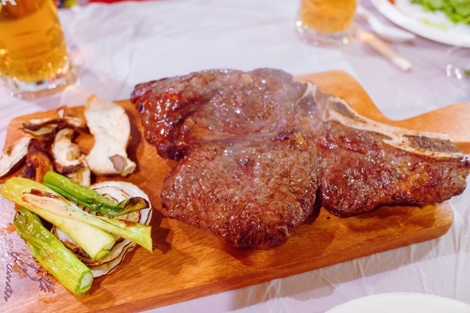 숯불에 구워도 맛있는 또마호크 스테이크 구이 22