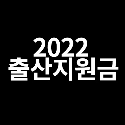  2022 출산지원금을 알려드립니다