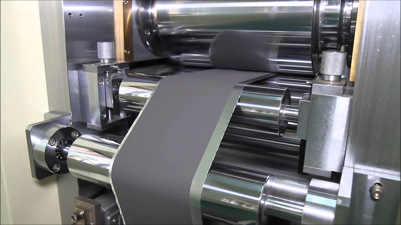 배터리 전극 공정 - 프레싱 공정