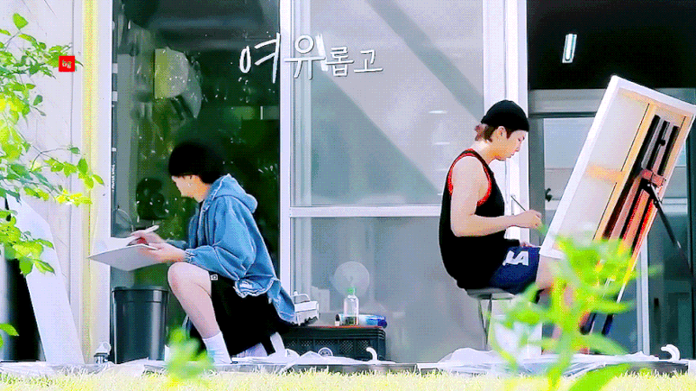  방탄소년단 인더숲이 왜 힐링숲인지 알겠네!