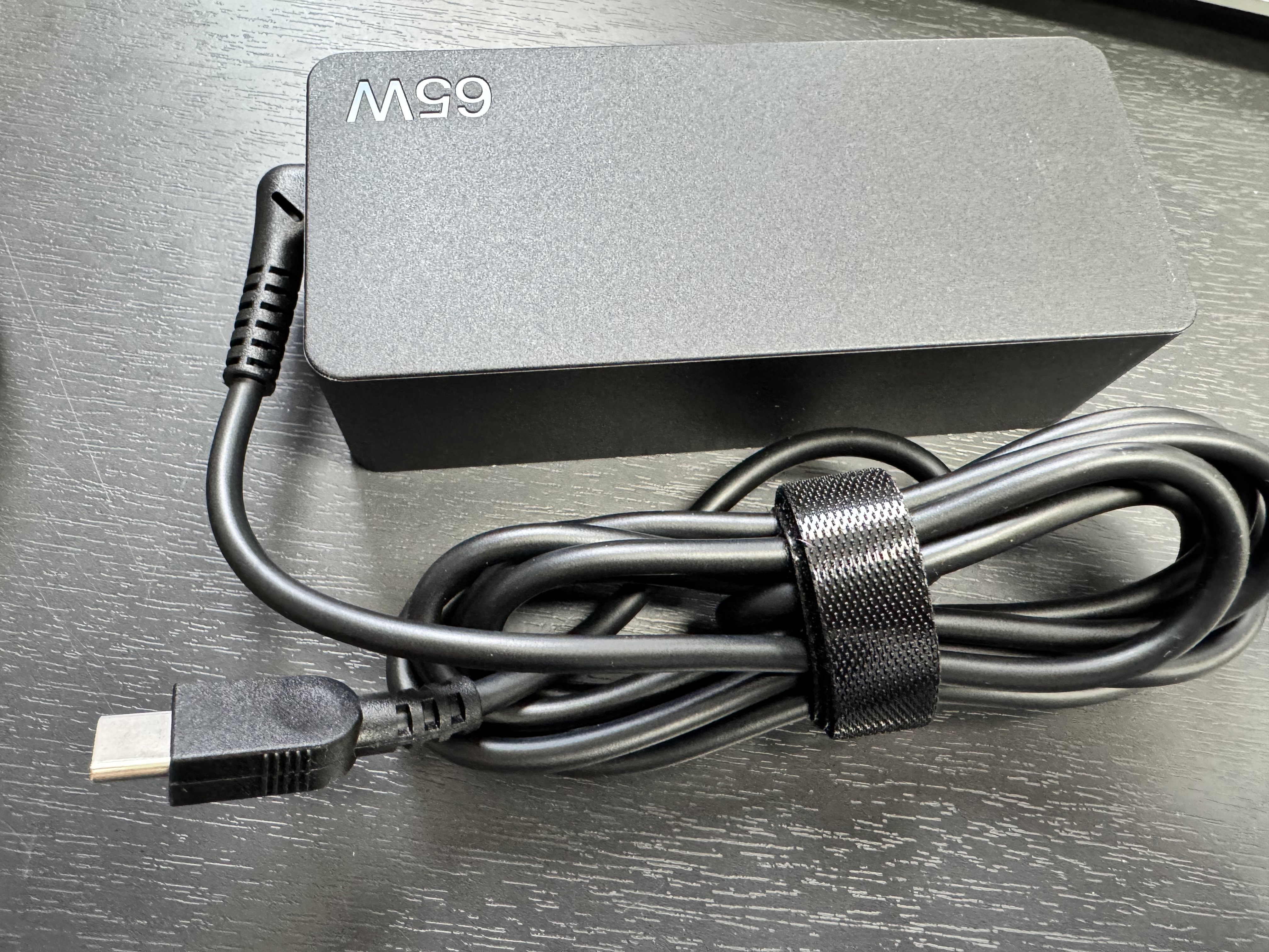 레노버 USB C타입 65W 정품 어댑터 언박싱
