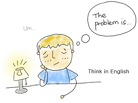 Think in English