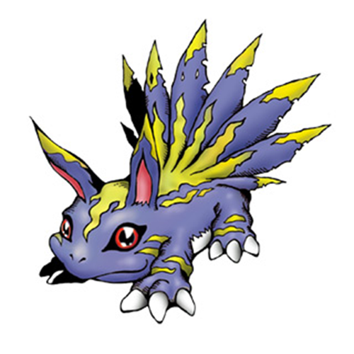  [디지몬도감] 일레키몬(보라색) エレキモン（紫） ELECMON ELECMON