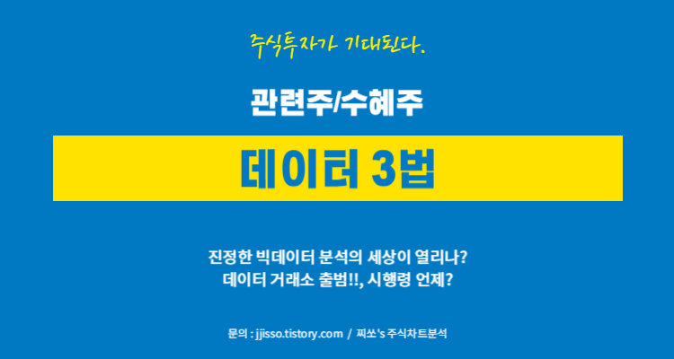  데이터3법 관련주 - 수혜주 그리고 대장주는 무엇?