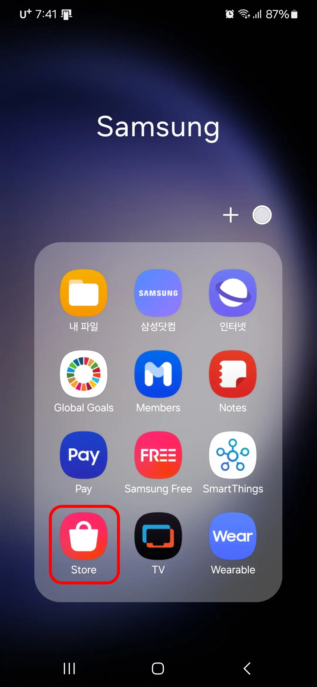 Galaxy 스토어