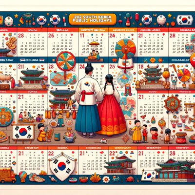 2024년 한국 공휴일 및 대체공휴일 완벽 가이드: 날짜&#44; 의미&#44; 그리고 문화적 중요성