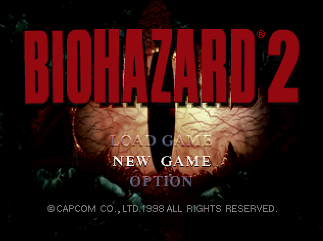  バイオ・ハザード2 (플레이 스테이션 - PS - PlayStation - プレイステーション) BIN 파일 다운로드
