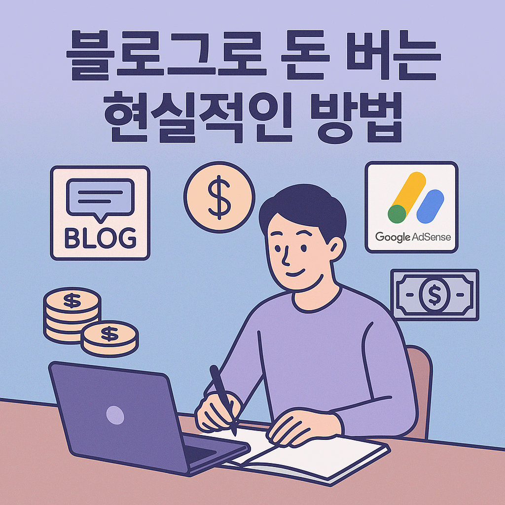 블로그로-돈-버는-현실적인-방법