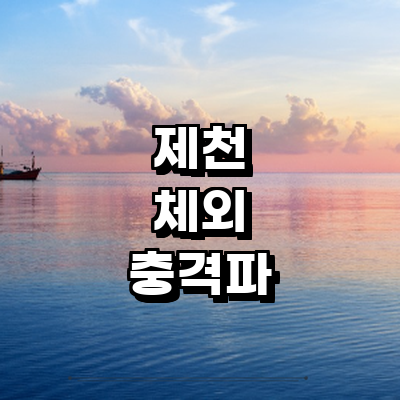 제천시 체외충격파 병원