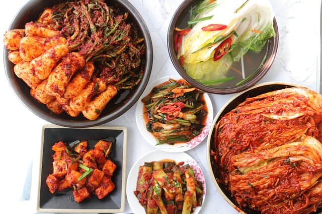 김치.