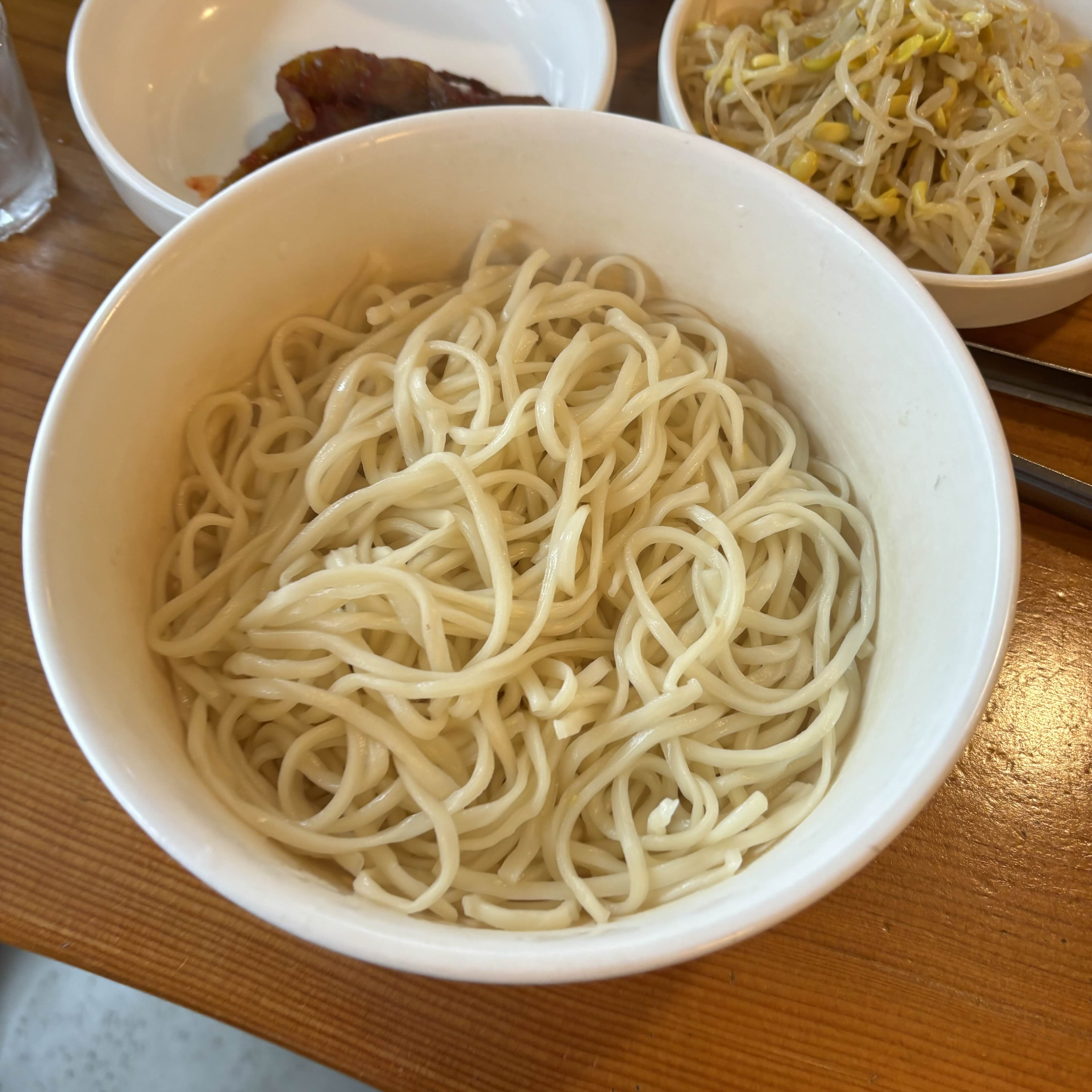 칼국수면발